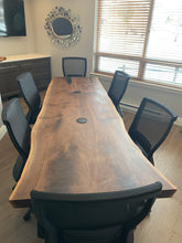 Load image into Gallery viewer, Black walnut Dining table