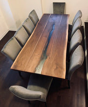 Load image into Gallery viewer, Black walnut Dining table