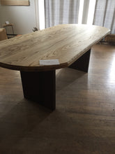 Load image into Gallery viewer, Ash oval table
